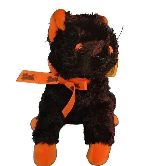 Ty Beanie Baby Fraidy The Cat Halloween 2001 NOS - Picture 6 of 7